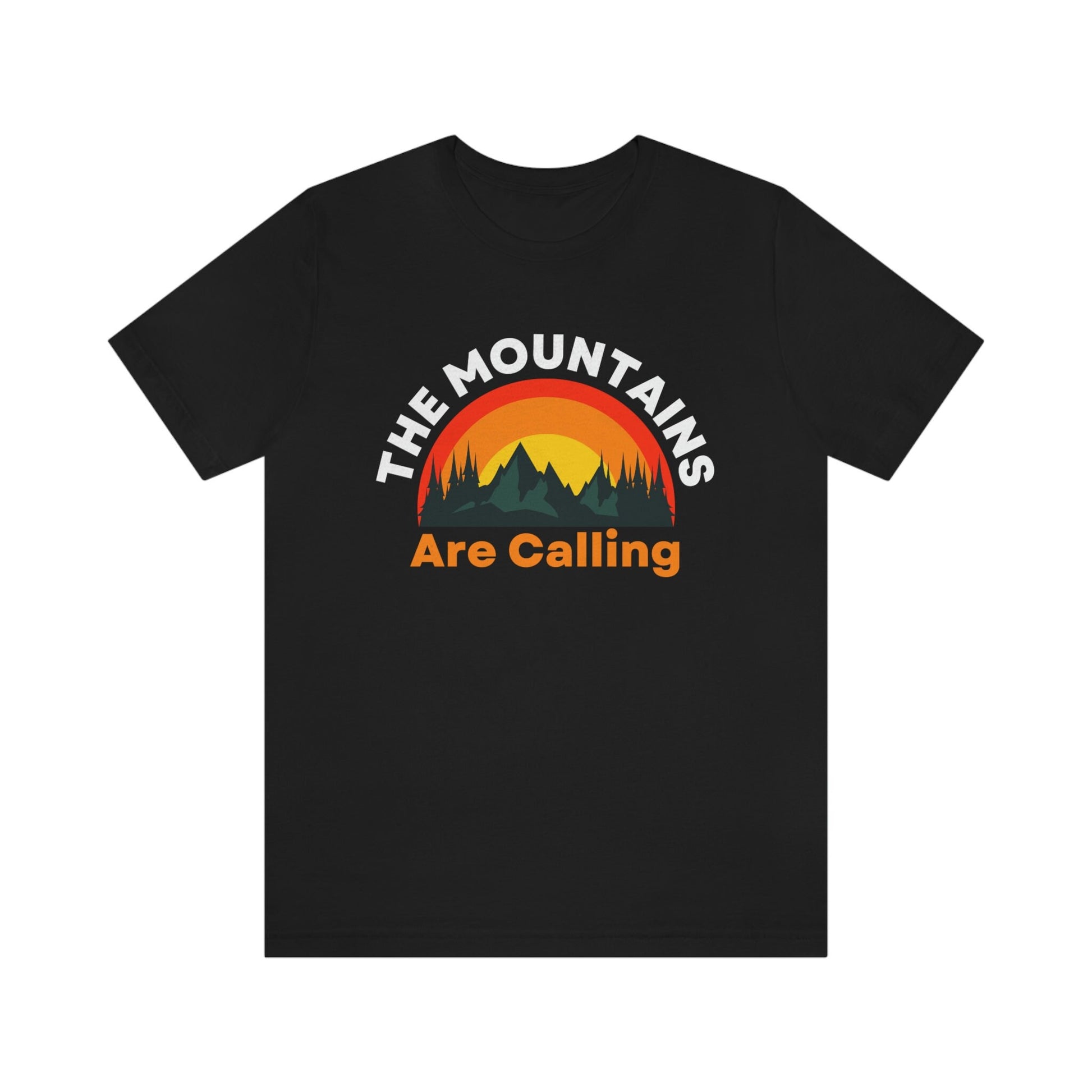 The Mountains Are Calling - Motivation - Colorado - Unisex Jersey Short Sleeve Tee