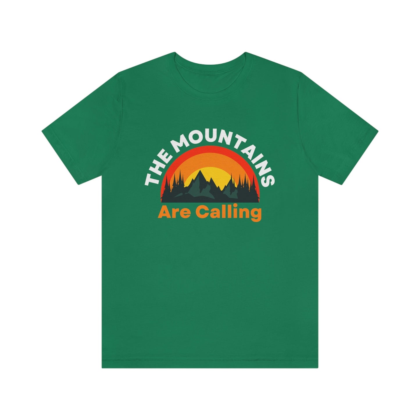 The Mountains Are Calling - Motivation - Colorado - Unisex Jersey Short Sleeve Tee