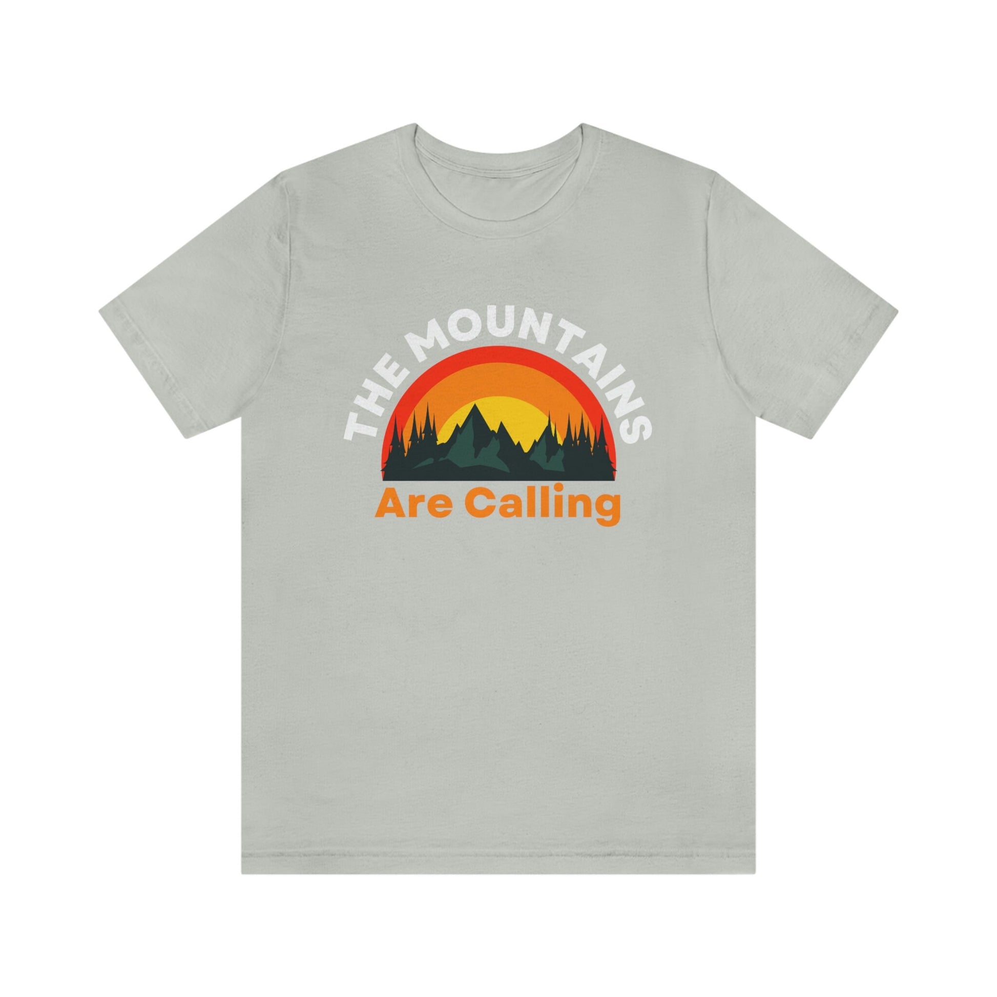 The Mountains Are Calling - Motivation - Colorado - Unisex Jersey Short Sleeve Tee