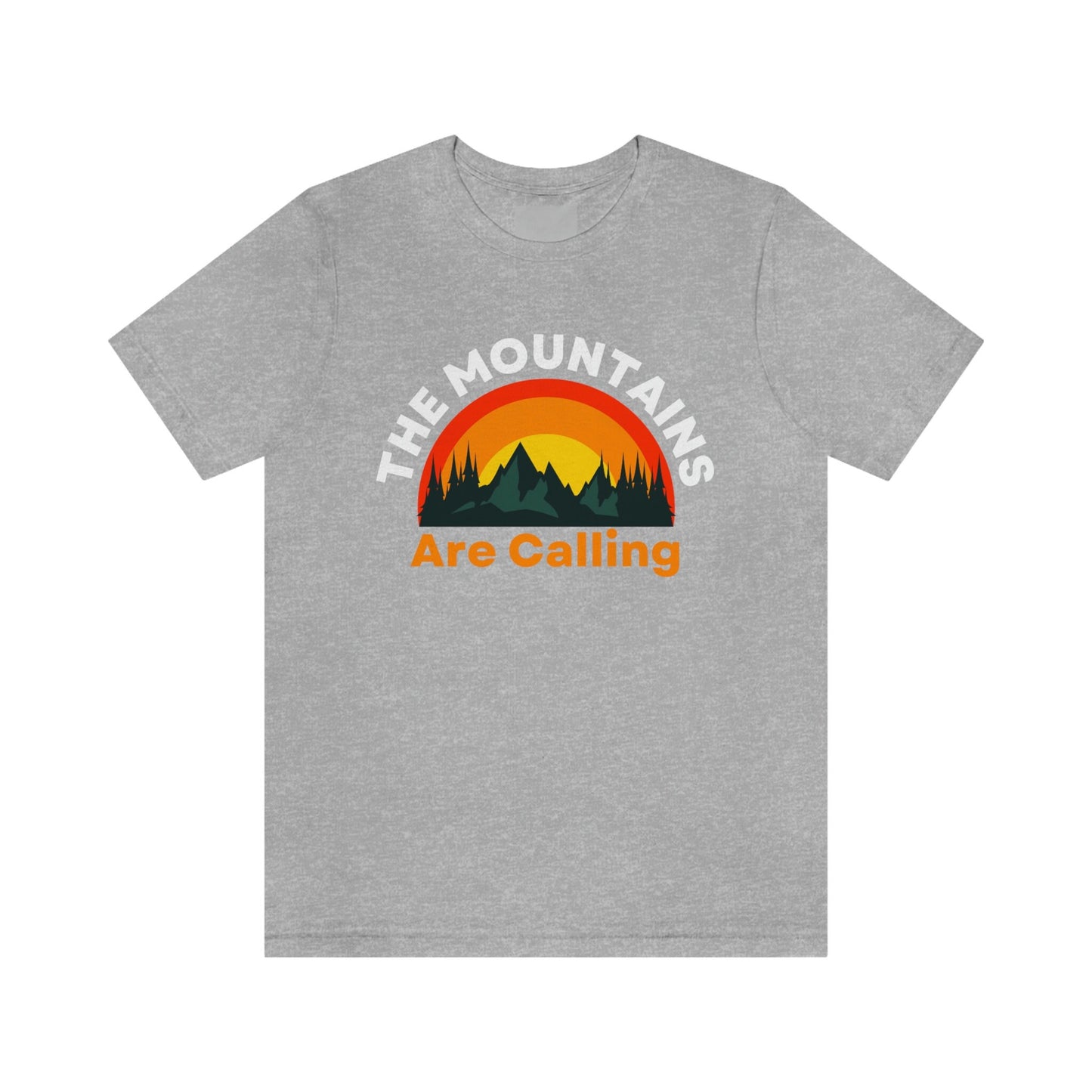 The Mountains Are Calling - Motivation - Colorado - Unisex Jersey Short Sleeve Tee