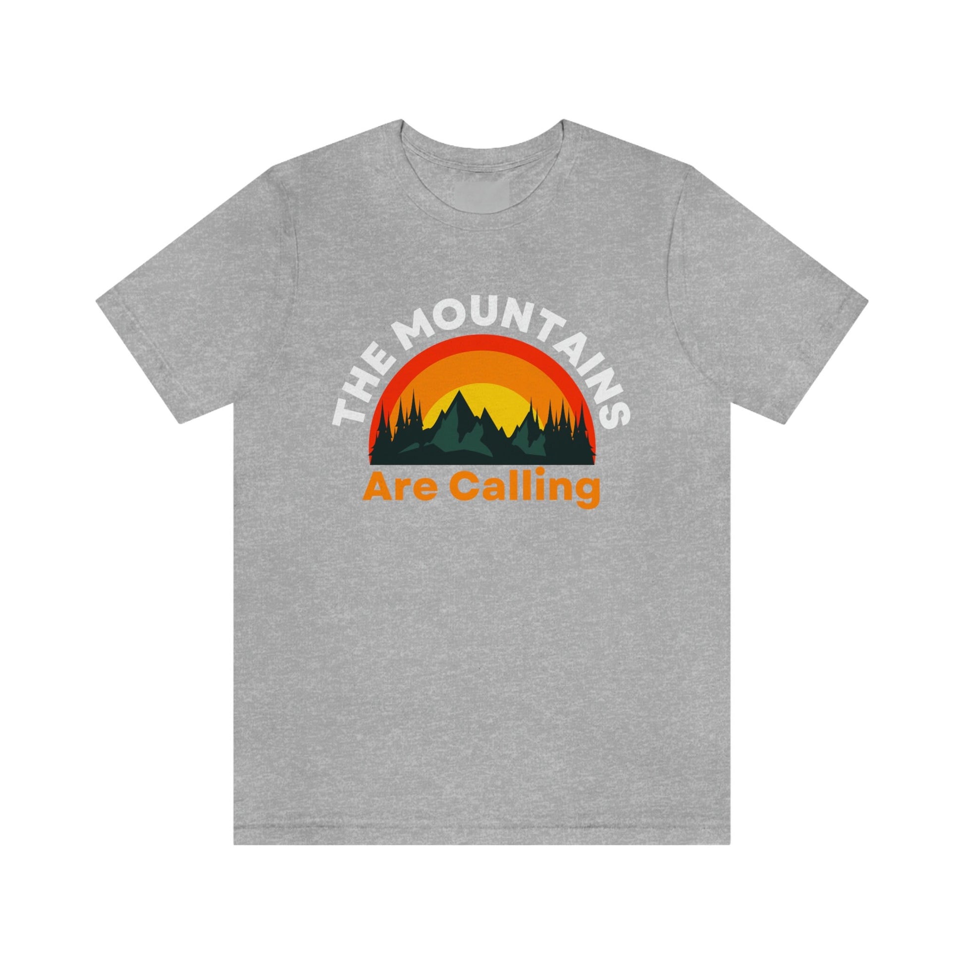 The Mountains Are Calling - Motivation - Colorado - Unisex Jersey Short Sleeve Tee