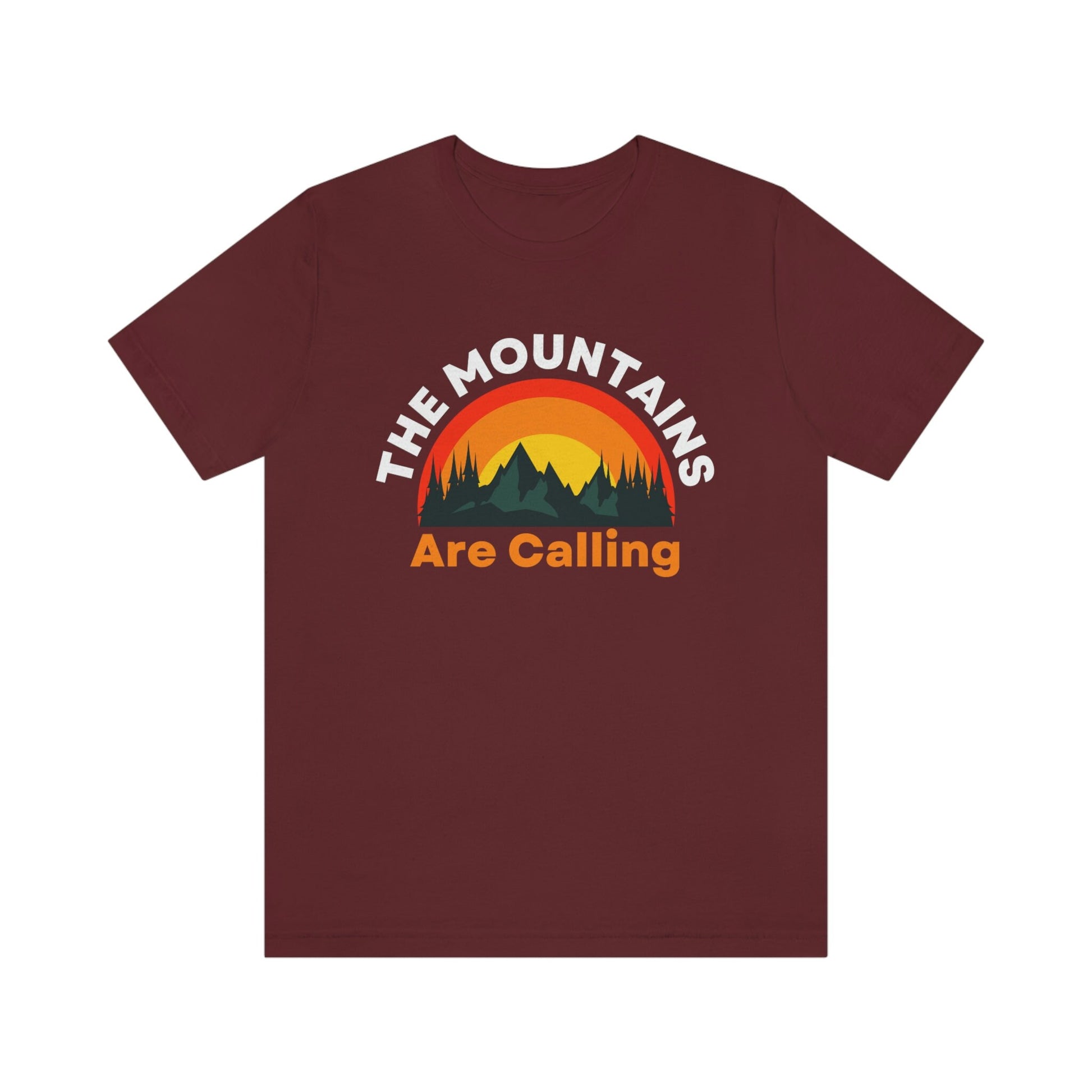 The Mountains Are Calling - Motivation - Colorado - Unisex Jersey Short Sleeve Tee