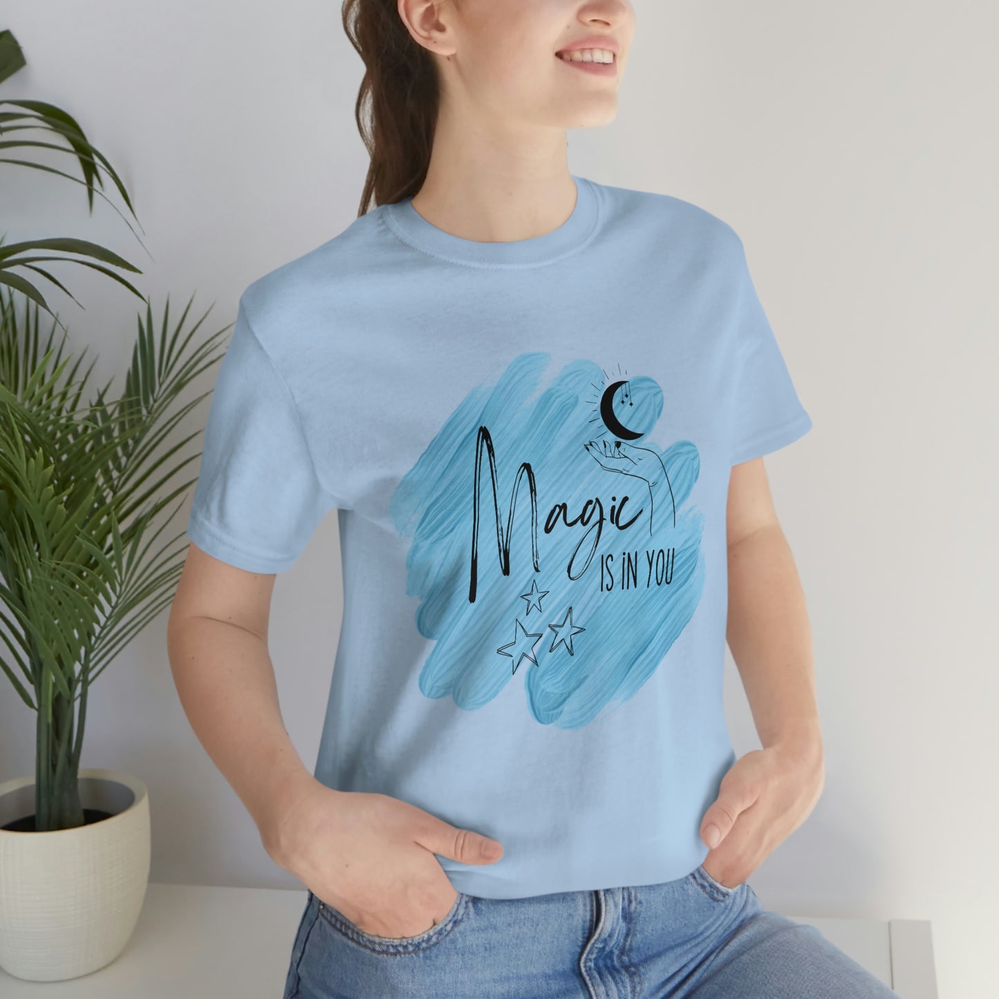 Magic Is In You - Motivation - Witchy - Unisex Jersey Short Sleeve Tee