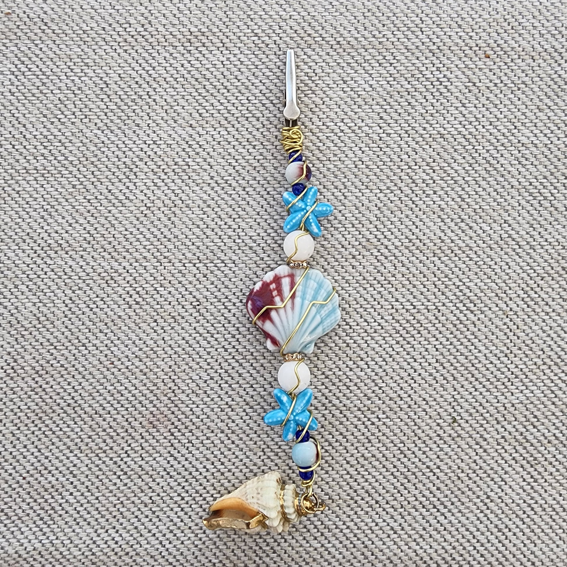 Crystal Wands/ Roach Clips - Ocean Shell – Through The Looking
