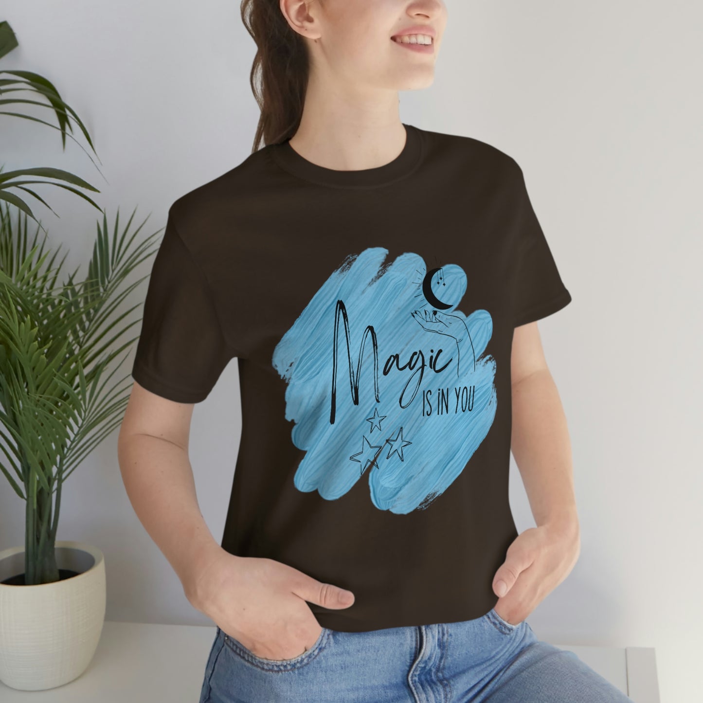 Magic Is In You - Motivation - Witchy - Unisex Jersey Short Sleeve Tee