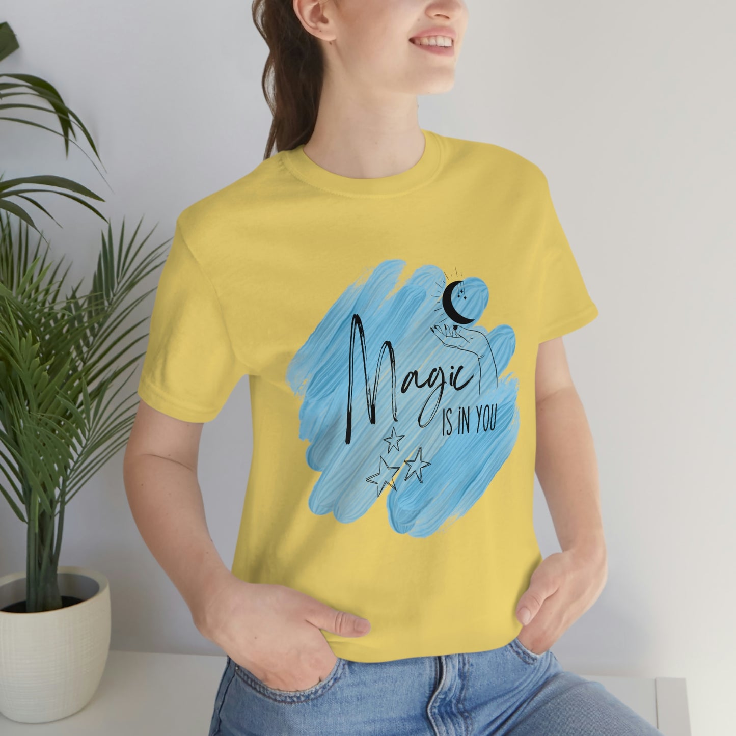 Magic Is In You - Motivation - Witchy - Unisex Jersey Short Sleeve Tee