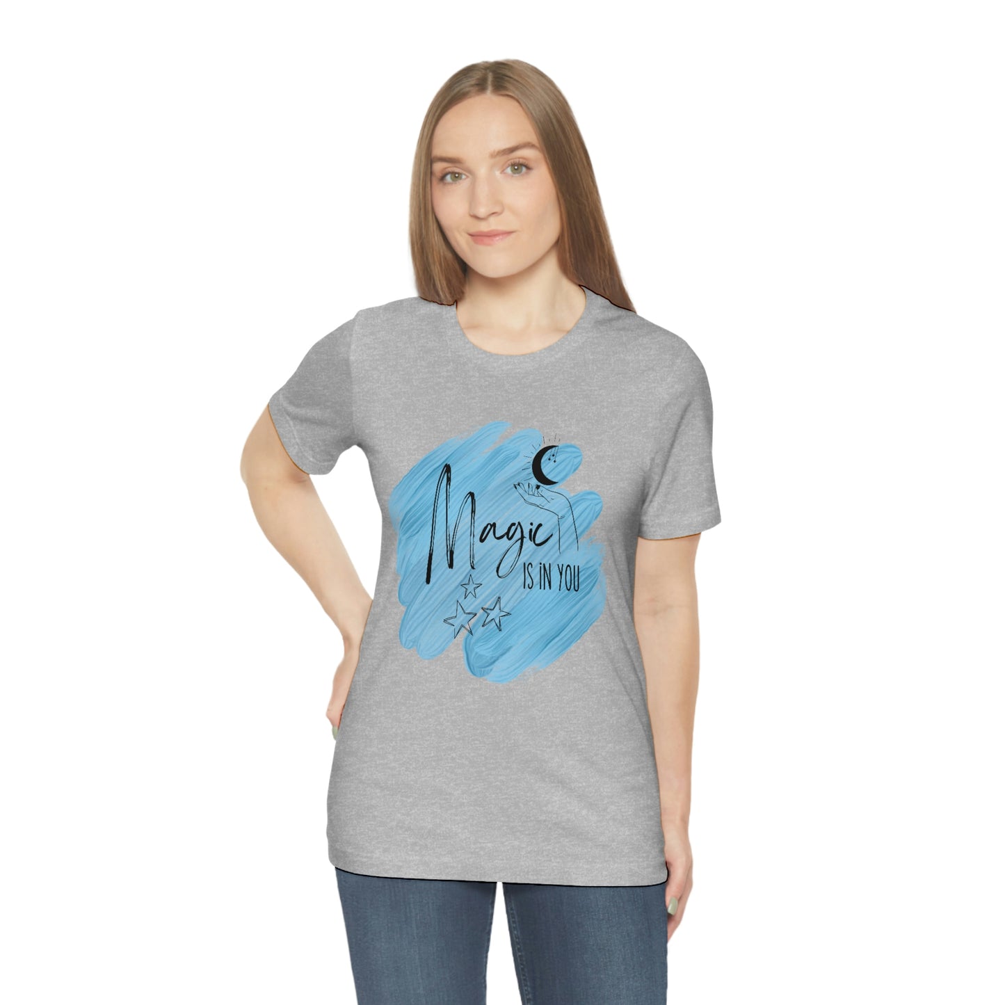 Magic Is In You - Motivation - Witchy - Unisex Jersey Short Sleeve Tee