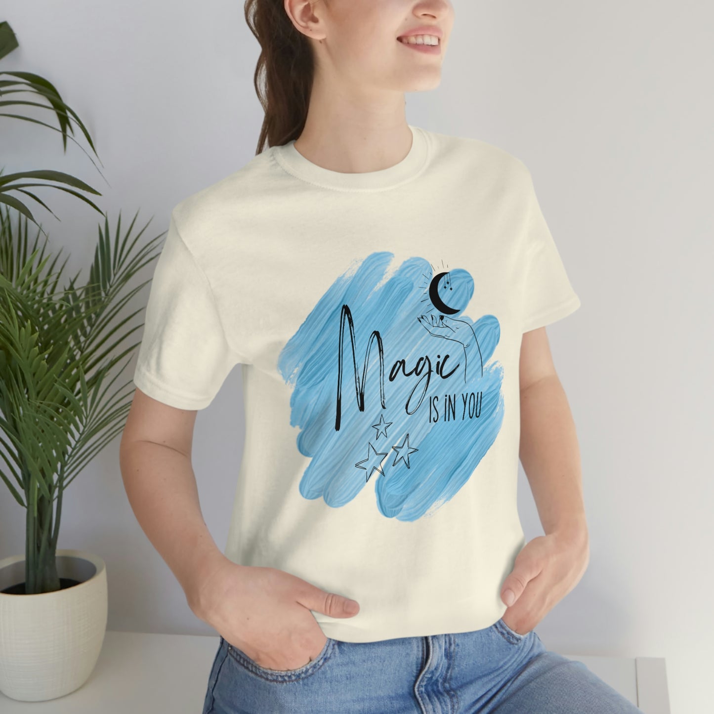 Magic Is In You - Motivation - Witchy - Unisex Jersey Short Sleeve Tee